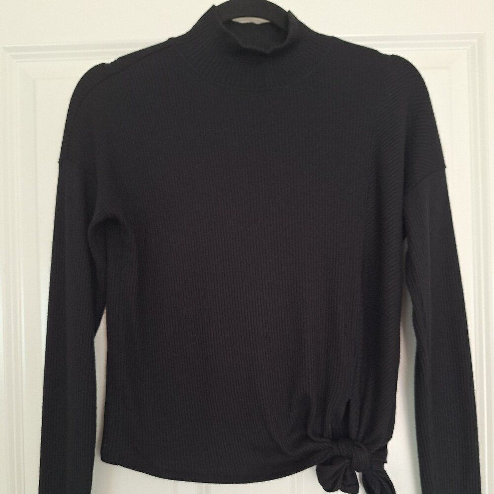 Rag and Bone‎ Black woman’s  long sleeve top blouse  size SP